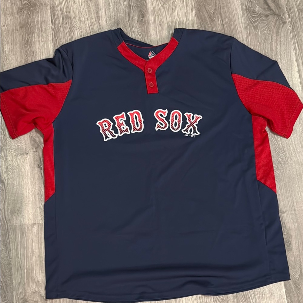Red Sox Navy and Red Jersey